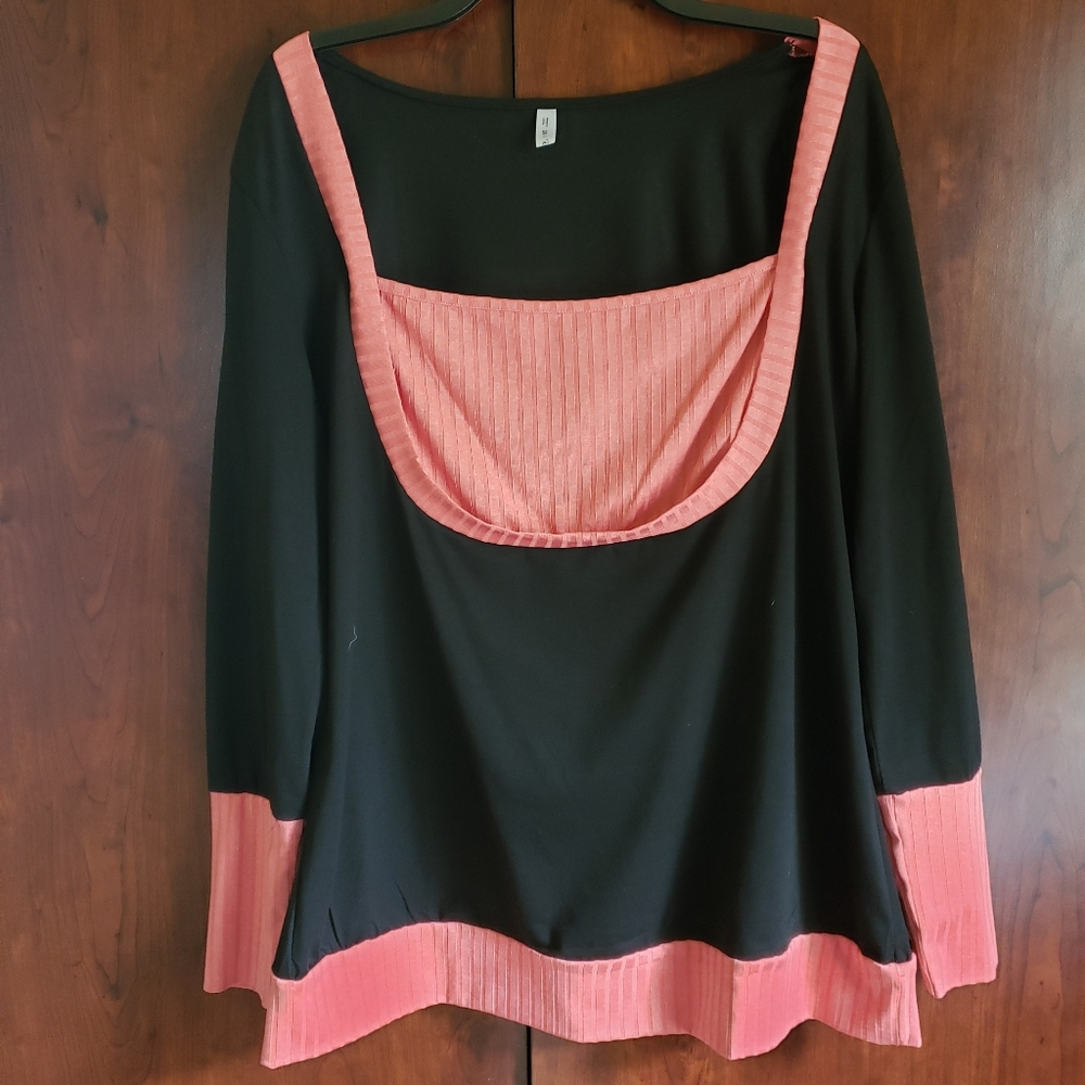 Rosegal Pink & Black top